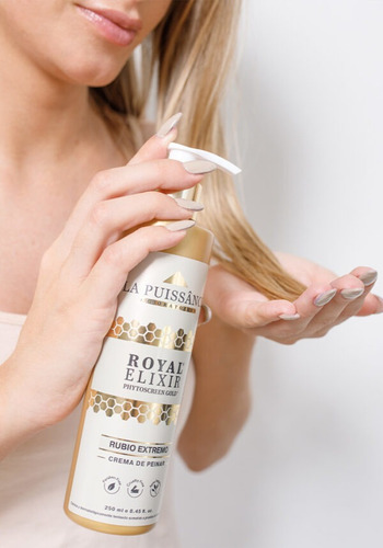 Kit La Puissance Cremas De Peinar Coconut Rulos Royal Elixir