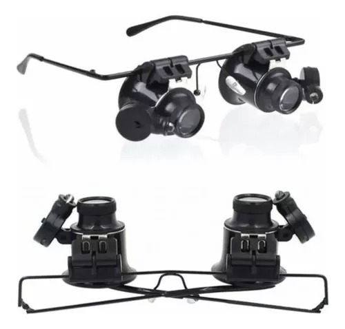 Lupa Tipo Lentes Con Luz Led 9892a-11