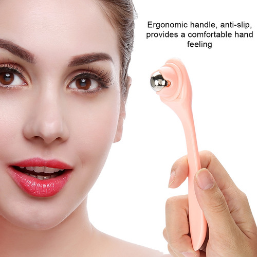 Masajeador De Ojos Manual Portátil Con Rodillo De Bola De Ac