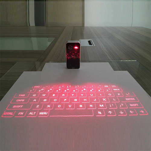 Teclado De Proyección Virtual Bluetooth Compatible Con Voz