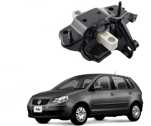 Coxim Motor Esquerdo Polo 1.6 2007 A 2011