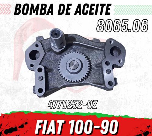 Bomba De Aceite Fiatagri Tractor Fiat 100/90 (37dientes)