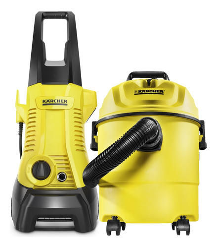 Combo Karcher Hidrolavadora K2 Mx + Aspiradora Wd1 Classic