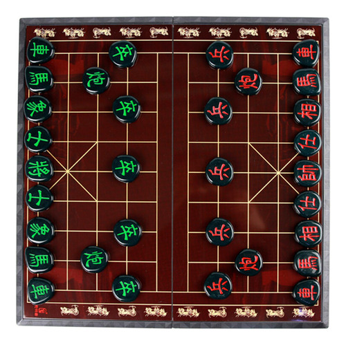 Fs Conjunto De Chinês Grande Portátil Xiangqi, Placa