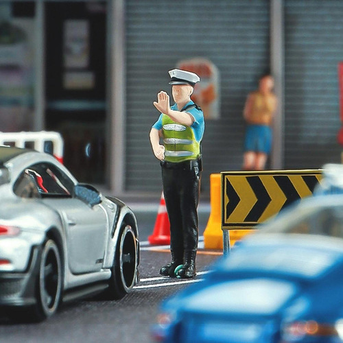 Figura En Miniatura A Escala 1/64 Figura Derecho Al Gesto