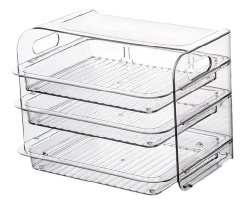 Estante Para Platos Laterales, Organizador Para 3 Capas