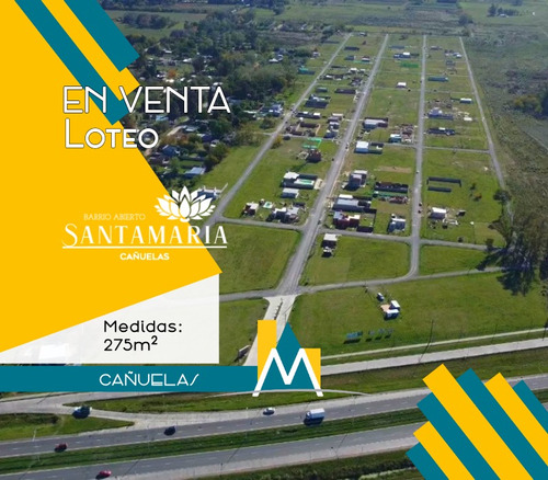 Terrenos - Lotes En Venta - Cañuelas - Santa Maria 