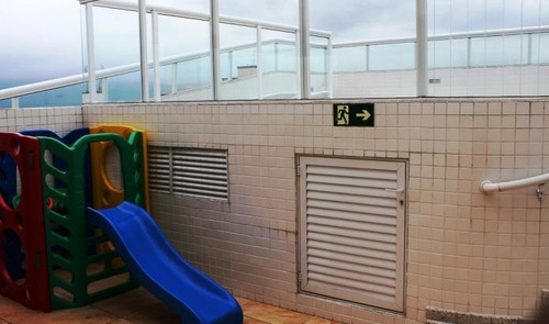 Apartamento Mobiliado E Planejado Com Vista Do Mar Com 3 Dormitórios À Venda, 94 M² Por R$ 550.000 - Mirim - Praia Grande/sp - Ap3544