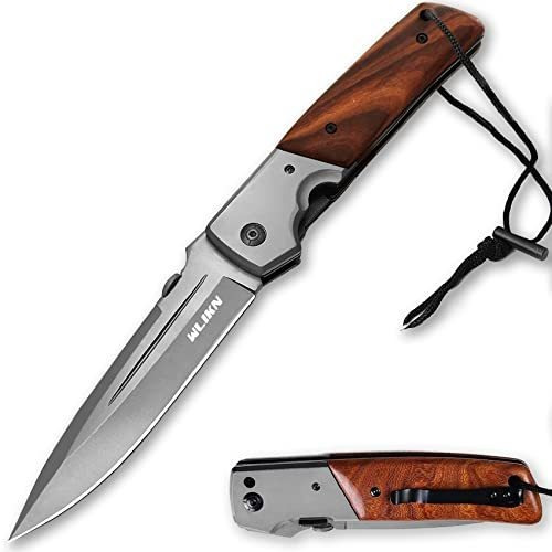 Wlikn Cuchillo Plable De Bolsillo, Cuchillo Edc Para Mujeres