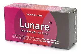 Lunare Lentes De Contacto Color Trikolor Cosmeticas Optica Color Dark Green - Verde Oscuro