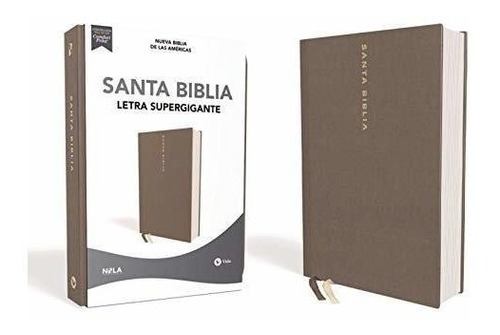 Libro : Nbla Santa Biblia, Letra Supergigante, Tapa...