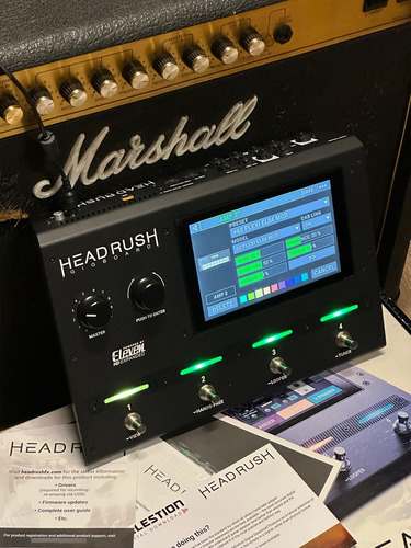 Pedaleira Headrush Gigboard Presets Eric Paulussi Preto (Usado)