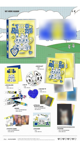 Mamamoo+ Two Rabbits Cd + Libro Nuevo Importado