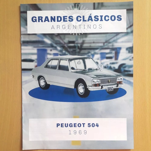 Peugeot 504 1969 1:43 Faros Redondos Auto A Escala Diecast