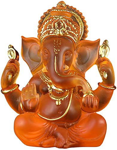 Estatua De Dios Elefante Ganesha Escultura Hecha A Mano De R