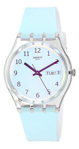 Swatch Transformation Quartz Silicone Strap, Blanco, 16 Relo