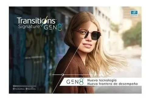 Cristales Multifocales Varilux Confort Transitions 2x1