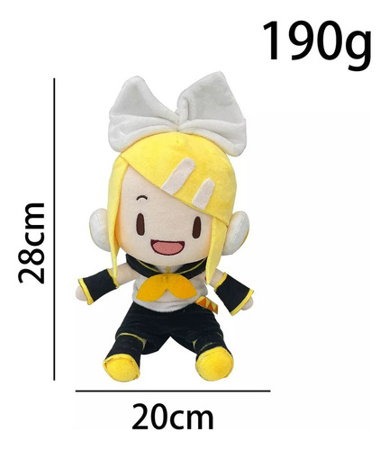 Nx Wm Kagamine Rin Boneca De Pelúcia Brinquedo Presente