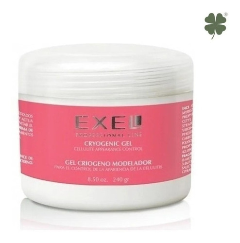 Gel Criogeno Suave Modelador Anti Celulitis Exel X 240 Gr