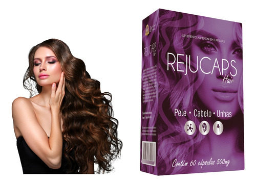 Rejucaps Hair Blister C/ 60cps Sem Sabor