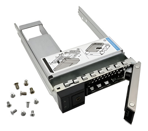 Gaveta Hd Dell 3.5 Adapt 2.5 X7k8w R740 T440 R440 R540 Gen14 Cor Prateado