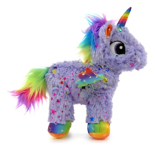 Phi Phi Toys Animales Unicornio Lila Con Estrellas