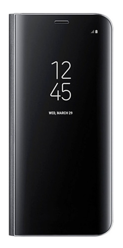 Funda Clear View Standing Cover Negro S8 Acc Samsung