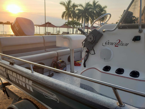 Imagen 10 de 10 de Lancha Bay Hawk 1996 20ft Yamaha 115hp Pesca Remolque Fibra