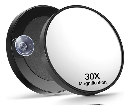 Lupa 30x,espejo Maquillaje Con Aumento,espejo Viaje Portátil