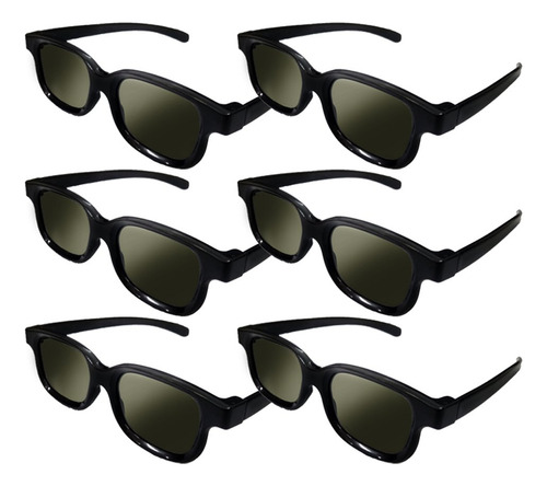 Lot Of 6x Reald Technology 3d Polarized Glasses For Tv/movie