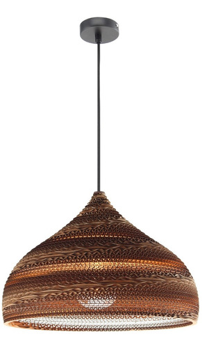 Lámpara Colgante Amaqueta, Modelo Amer, Diseño De Cartón