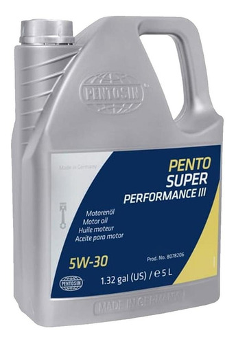 Imagen 1 de 3 de Pentosin Super Performance Iii Aceite Sintético 5w30 5l