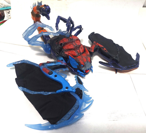 Extroyer Doble Amenaza Murcielago / Escorpion Y Max Steel (Usado)