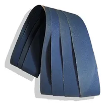 Comprar 4 Bandas Lijas 75x2000 Zirconio Para Lijadora Carrusel