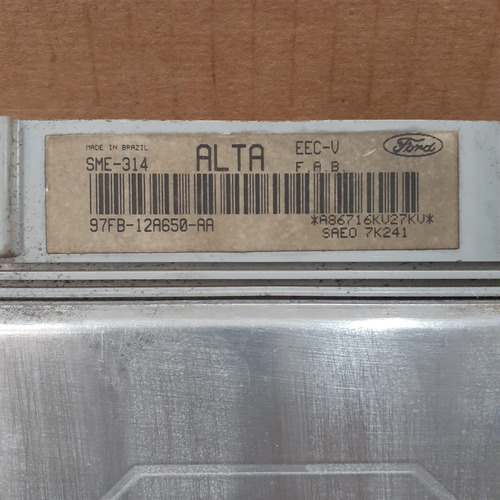 Ecu Computadora Módulo Ford Ka Fiesta 1.3 Sme-314 Alta (Usado)