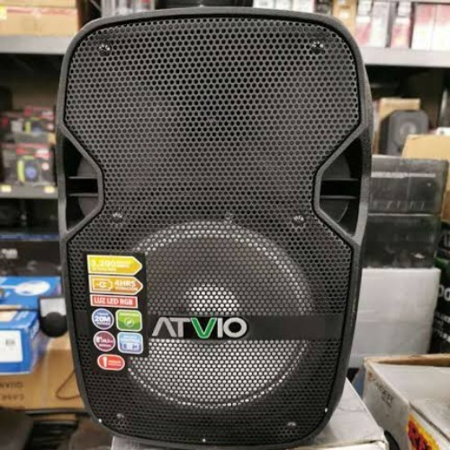 Bafle Atvio Atv-1008 De 8 Bluetooth 3,200 Watts Color Negro (Usado)