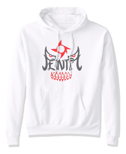 Sudadera Penta Luchador El Zero Miedo Mascara Logo Pentagon