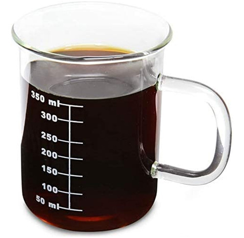 Taza De Laboratorio Generic, Vidrio De Borosilicato, 350 Ml
