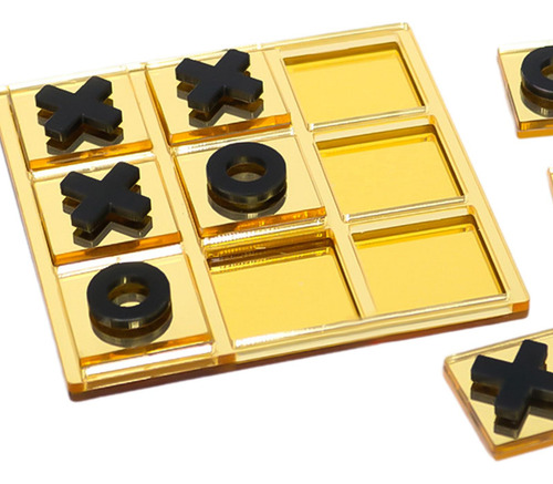 2 Juego Acrílico Toe, Decoración De Mesa De Dorado