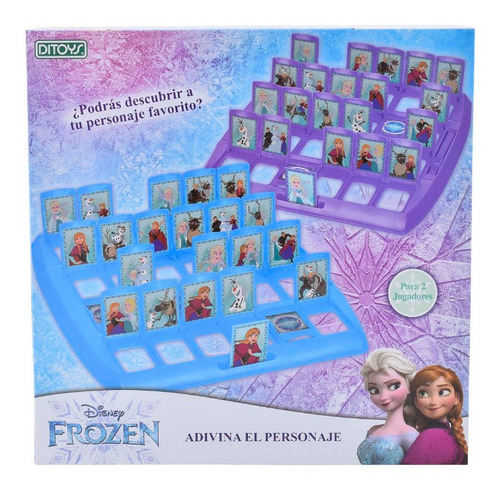 Juego De Mesa Frozen Adivina El Personaje Disney Orig Ditoys