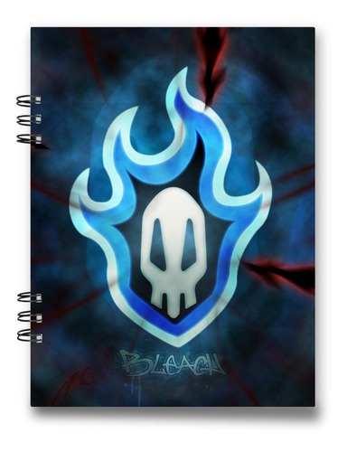 Imagen 3 de 8 de Cuaderno Anime Bleach 15x20 Cms Media Carta 100 Hojas
