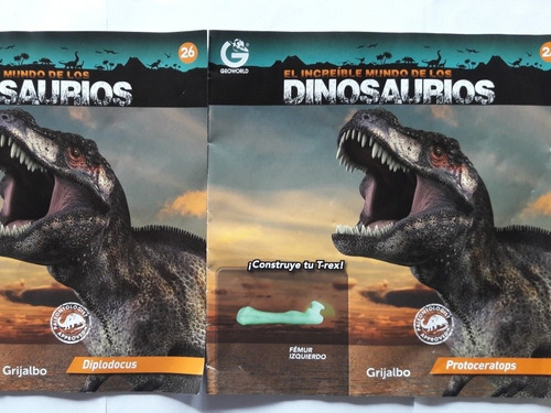 El Increíble Mundo De Los Dinosaurios- Combo Fasc. 24 Y 26