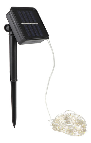Cable De Cobre Solar Para Césped, 100 Led, Ip45