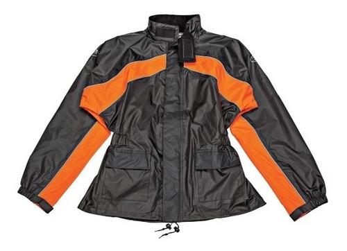 Joe Cohetes Rs-2 Para Hombre Negro/naranja Traje De Lluvia