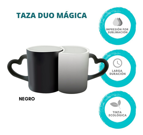 Taza Personalizada Mejores Amigos Arcoirisduo Pareja Mágica