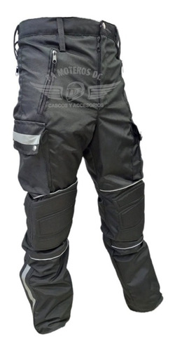 Pantalón De Protección Lona   Antifriccion Para Motociclista