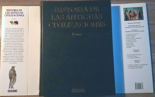Historia De Las Antiguas Civilizaciones - Oceano (3 Tomos)