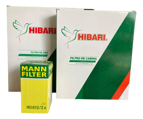 Kit Filtro Aceite, Aire Y Cabina Para Chevrolet Cruze 1.8