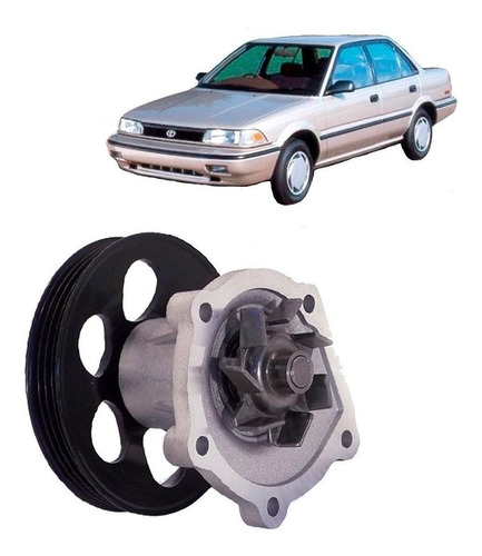 Bomba De Agua Para Toyota Corolla 1.3 Gasolina 1991 1993