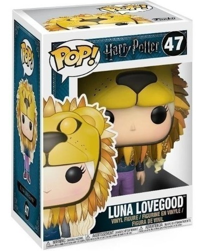 Luna Lovegood Con Gorro De Leon Funko Pop Harry Potter